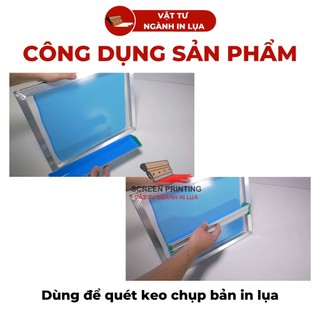Máng lên keo chụp bản in lụa