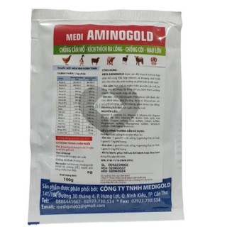 Medi Aminogold 100 gram chống cắn mổ, ra lông