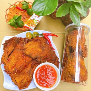 Khô bò miếng mềm Hồng Ngự (lon pet 300gr)