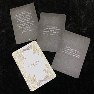 Bộ Bài Nhắc Nhở Haletu White (Light) (Guu Tarot Shop)