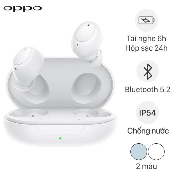 Tai nghe Không Dây True Wireless OPPO Enco Buds | Hàng Chính Hãng