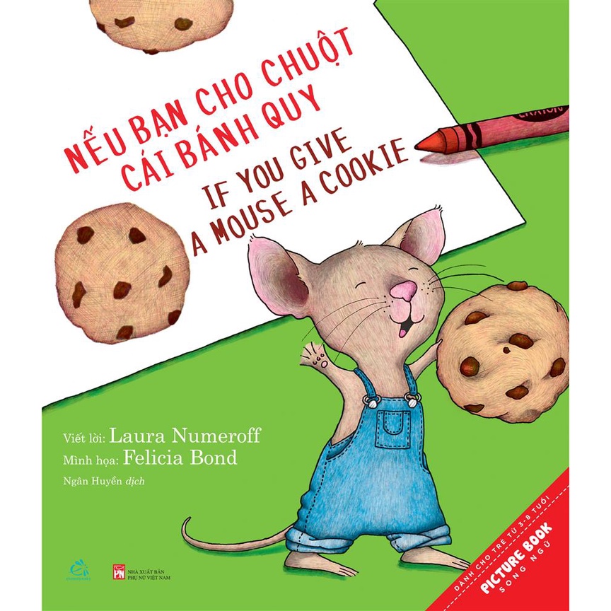  Sách Song ngữ kinh điển Nếu bạn cho chuột cái bánh quy TB 2021