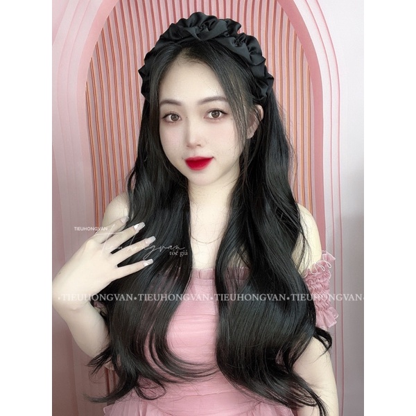 TÓC CÀI NHÚN LỤA - dáng tóc xù 60cm