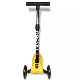 xe trượt scooter 3 bánh có đèn rocket
