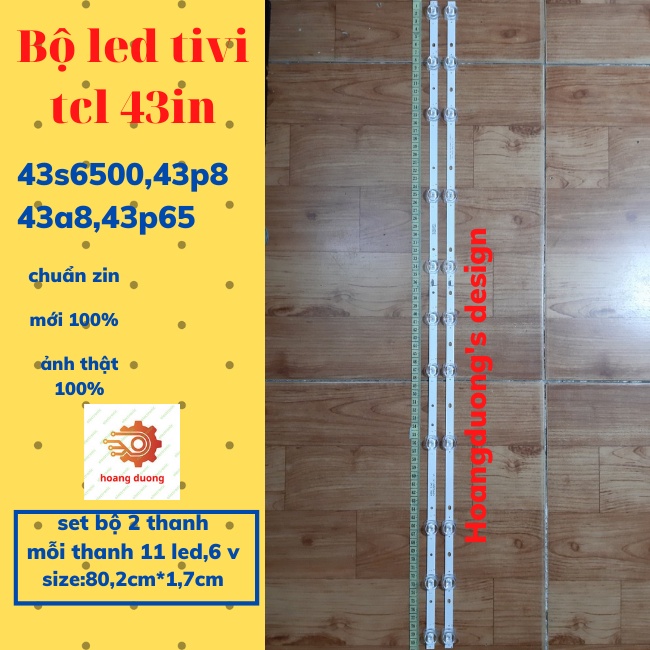 Thanh led tivi tcl 43s6500,43a8,43p8,43p65-dthoangduong