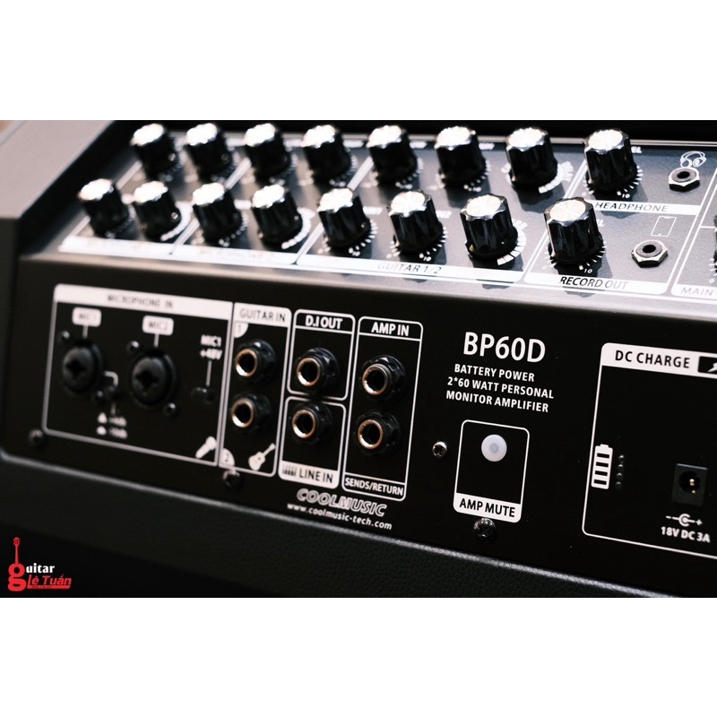 Loa Guitar Bluetooth Cool Music BP60D 120W