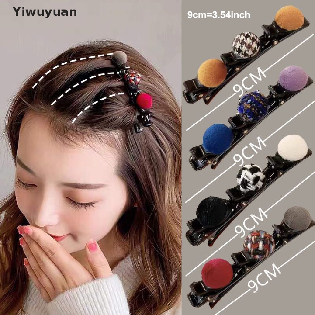 < Yiwuyuan > Kẹp Tóc Thời Trang Vintage Sáng Tạo Dành Cho Nữ
