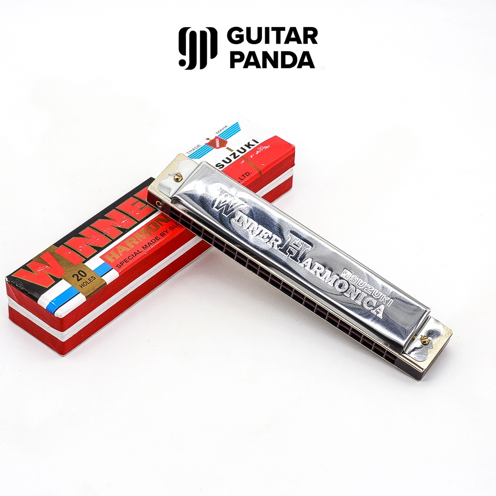 Kèn Harmonica Tremolo Suzuki Key C Hàng Chính Hãng Guitar Panda