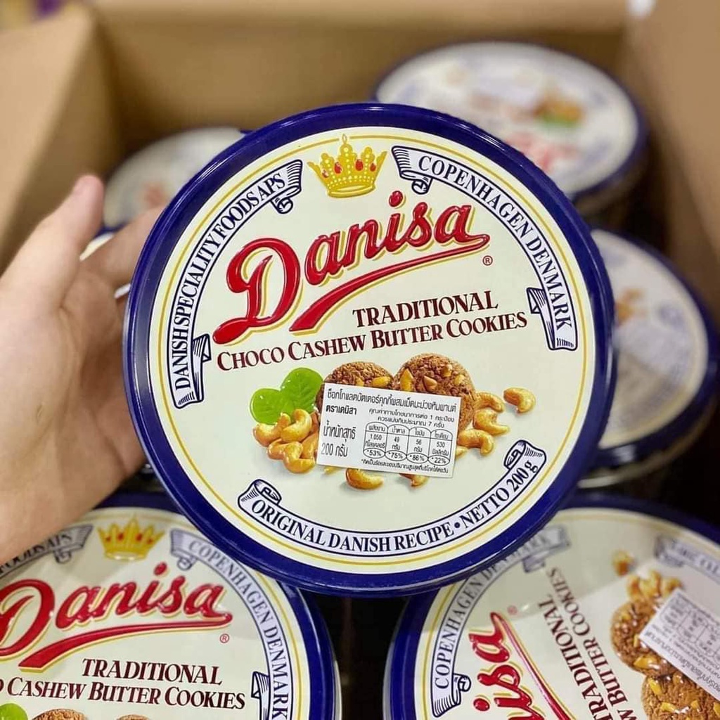 Bánh Danisa Socola Hạt Điều Thái Lan 200g