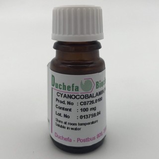 Hóa chất Cyanocobalamin >98% (Vit B12, cas 68-19-9)