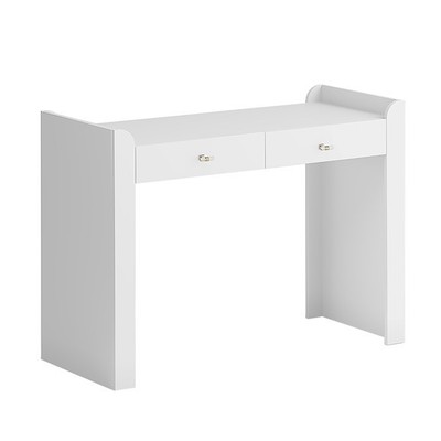 EMMA, Bàn trang điểm, bàn làm việc, bàn học 2 ngăn kéo DEK_084, 120x50x86cm, bàn gỗ Scandi Home