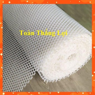   Khổ cao 1m x dài 1m  Lưới nhựa mủ MÀU TRẮNG mắt lỗ 1cm 2cm làm chuồng nuôi gà vịt thú cưng 