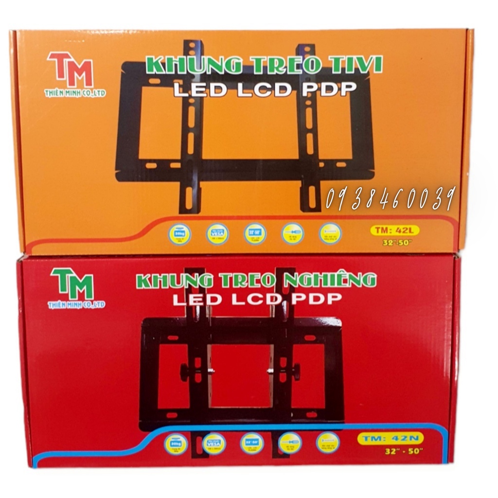 Giá treo  Tivi sát tường-nghiêng-xoay 24"-65"