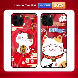 Ốp lưng Vina Case Iphone 6G/7+/XR/11/12 Pro/13 Pro Max/14+/...kính cường lực 9H chống trầy hình Tết BST11 Yêu cầu