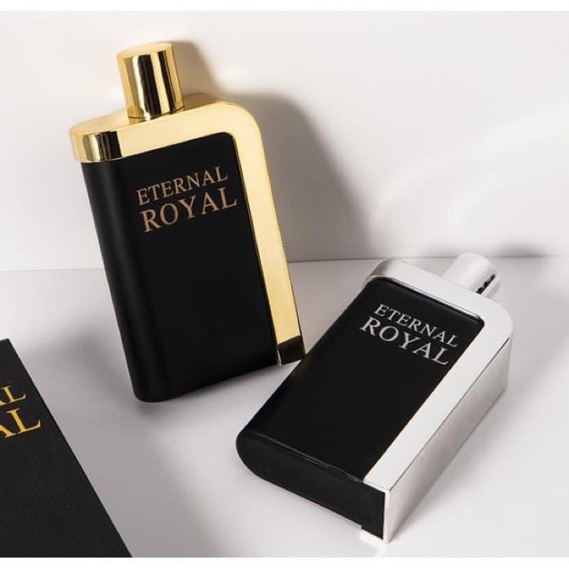 Nước Hoa Nam Cao Cấp ETERNAL ROYAL 100ML - Hương thơm Nam tính Cuốn hút Sang trọng Tinh tế -Lưu hương lâu từ 8-12 tiếng