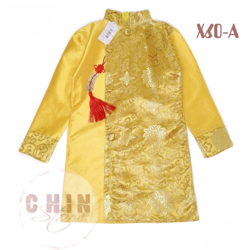 Áo dài cách tân cho bé trai và bé gái