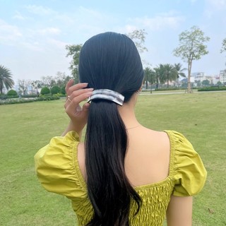 Kẹp dáng dài phong cách Hàn Quốc