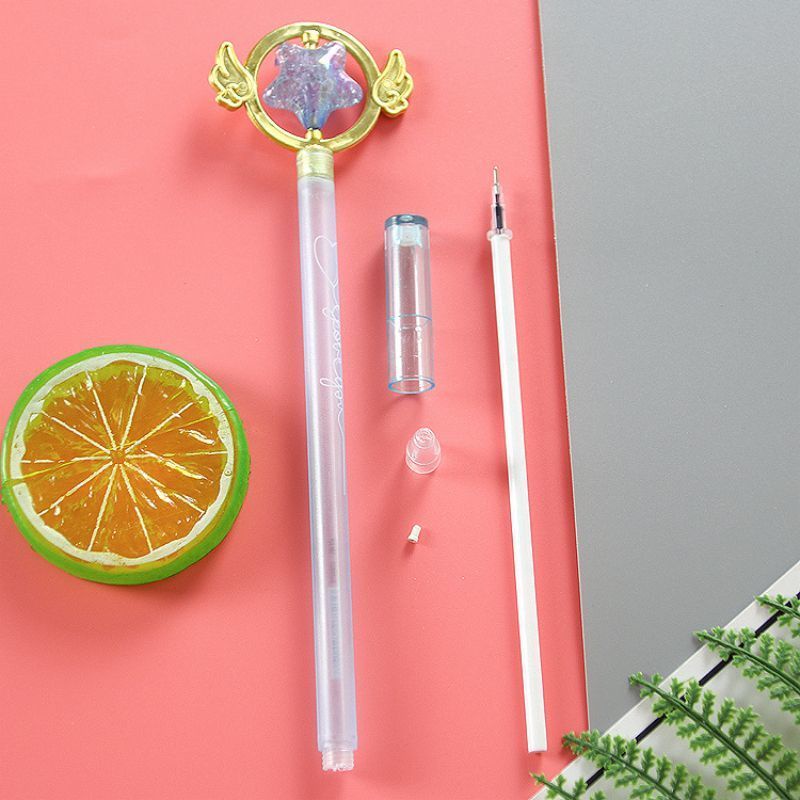 1 Cây Bút Mực Gel Pha Lê Thần Tiên Dành Cho Văn Phòng Phẩm