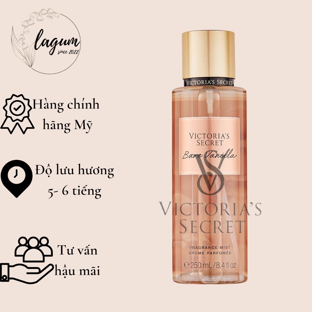 Xịt thơm cơ thể Victoria's Secret