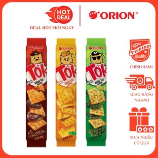 Bánh Khoai Tây Nướng Tok Vị Phô Mai/Tảo Biển/Bò BBQ Gói 38.5G
