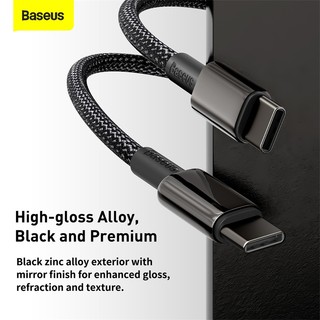 Cáp Sạc Nhanh Baseus 100W Type C Sang Type C Cho MacBook iPad