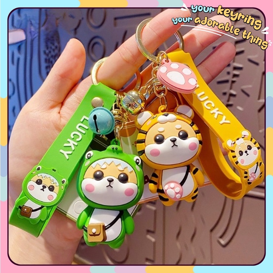 Móc Khóa Hình Động Vật Dễ Thương