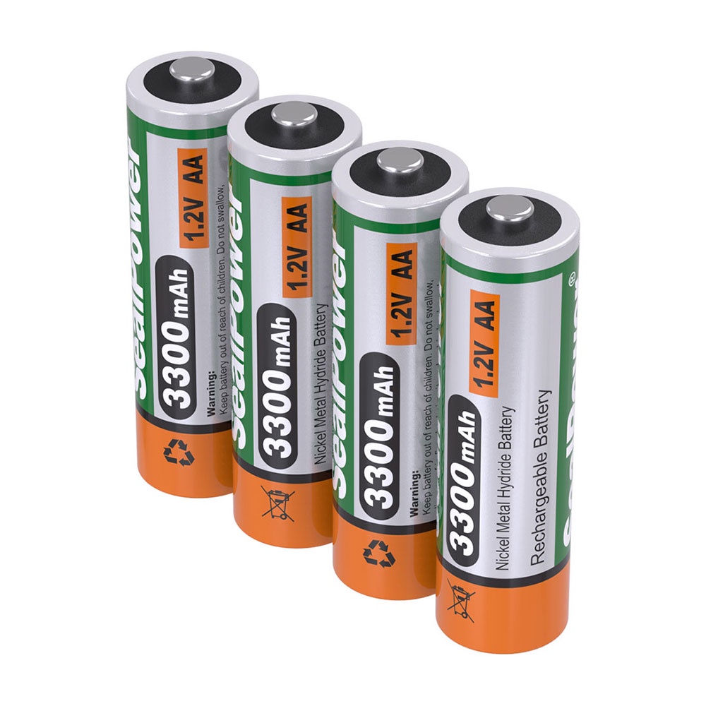 Pin sạc SealPower AA 3300mAh,pin sạc AA 1.2V,Mic không dây,pin chính hãng SealPower,sạc lại đến 1000 lần!