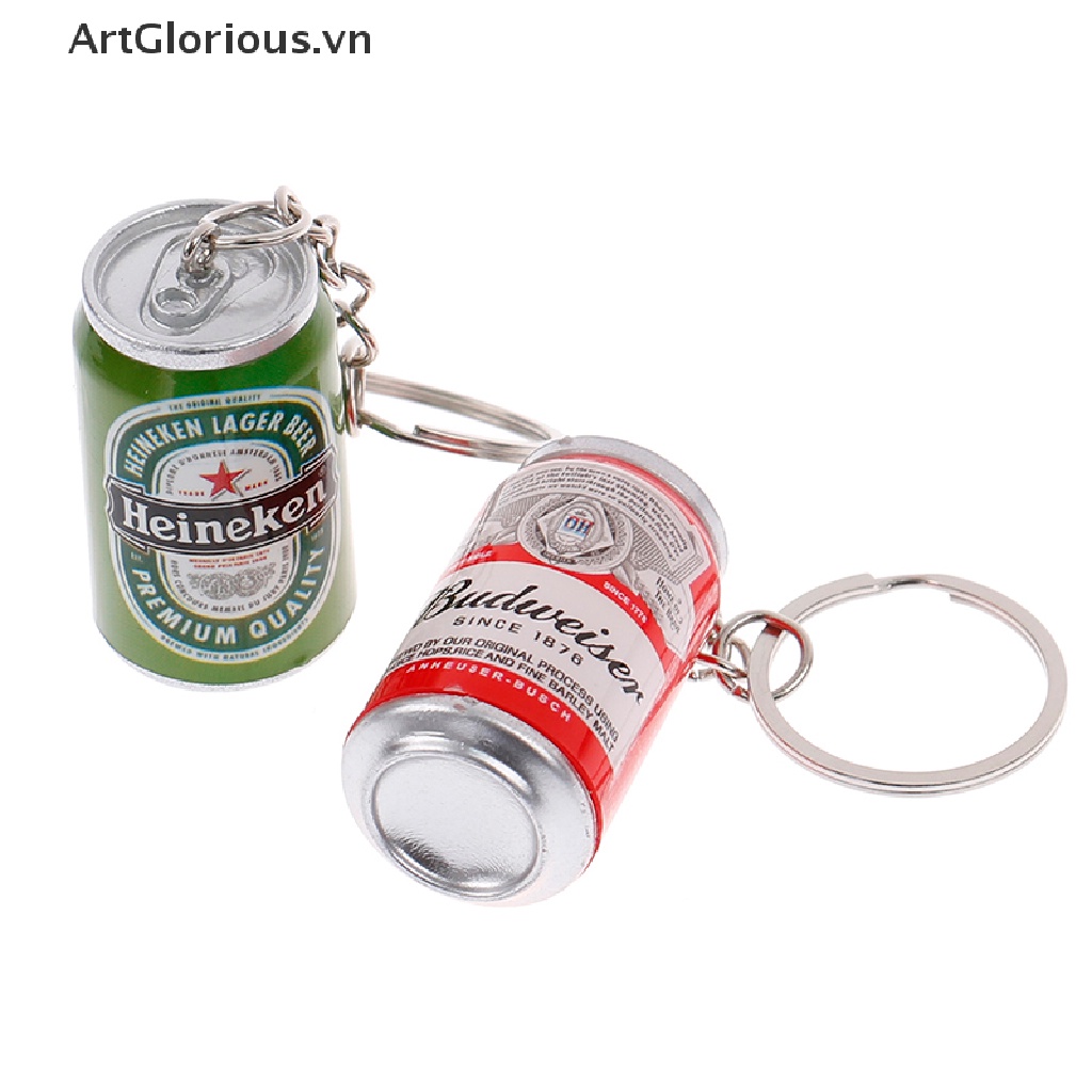 Móc Khóa Hình Lon Bia Độc Đáo