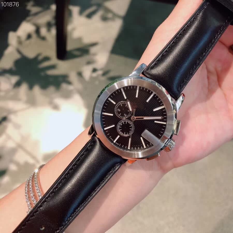 Đồng hồ nam G-chrono YA101.2 , dây da , size 44mm