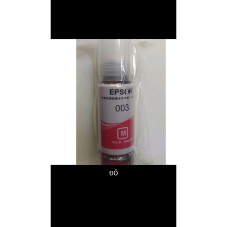 Mực In Chính Hãng 4 màu EPSON 003