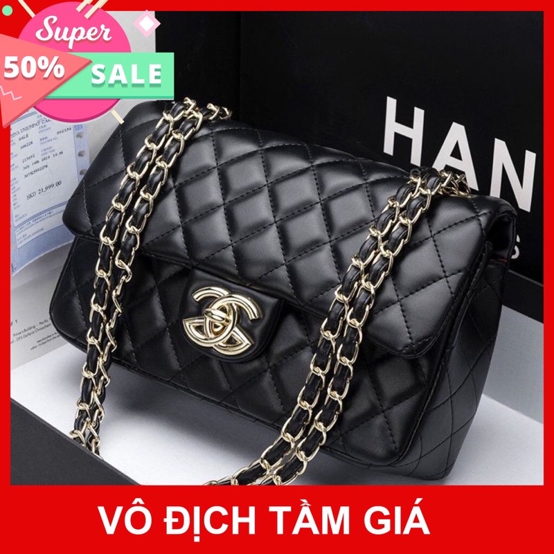 túi xách,kẹp nách đeo chéo channel sang chảnh đi làm đi tiệc...