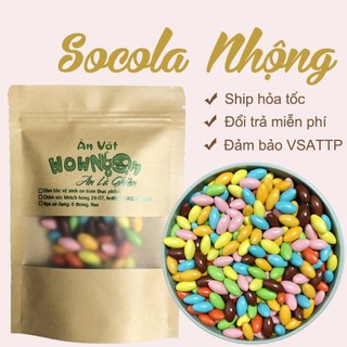 Kẹo Socola nhộng ngon chuẩn vị Socola, Đồ ăn vặt WowNgon