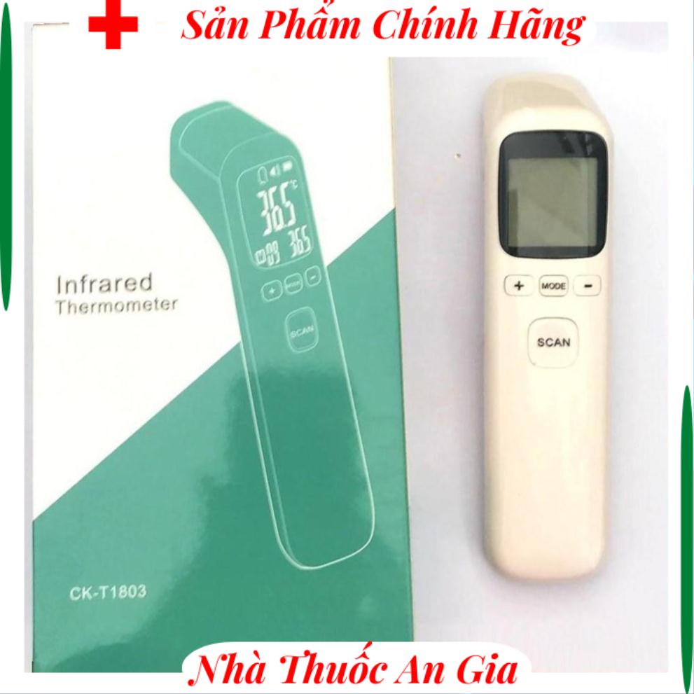 Máy Đo Nhiệt Độ Nhiệt Kế Hồng Ngoại Đo Trán Infranted CK-T1803 CK T1803 h h b
