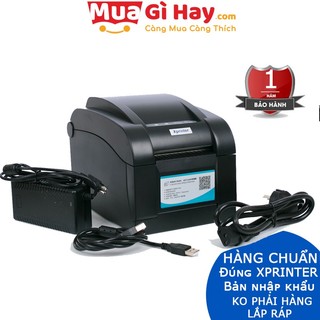 Máy in tem mã vạch 2 chức năng Xprinter 350BM - WIFI - Chính Hãng - IN ĐƯỢC QUA ĐIỆN THOẠI