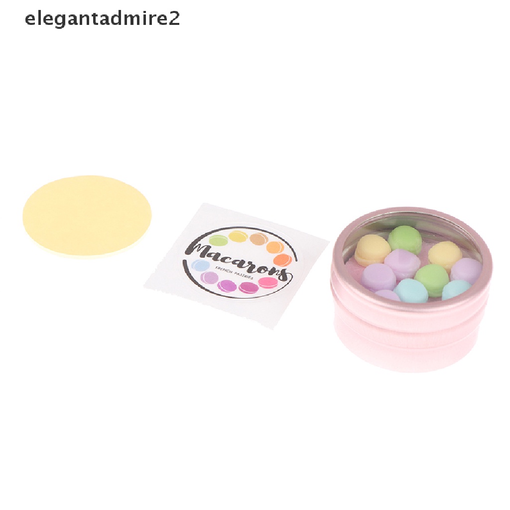 Mô Hình Hộp Bánh Macaron Tỉ Lệ 1: 12 Dùng Trang Trí Nhà Búp Bê