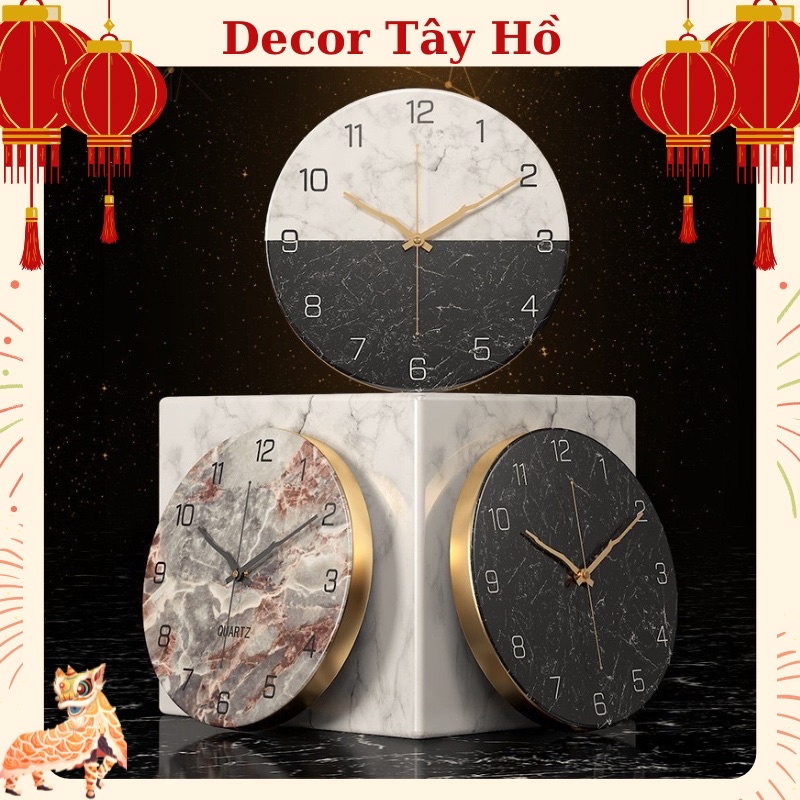 Đồng hồ treo tường thiết kế Tối Giản Hiện Đại - Phong cách Bắc Âu