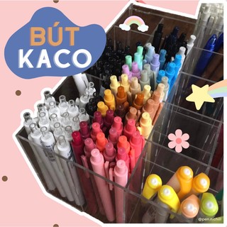 Bút bi bấm mực gel Kaco Pure cây lẻ