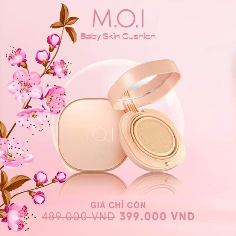 PHẤN NƯỚC 5M BABY SKIN CUSHION