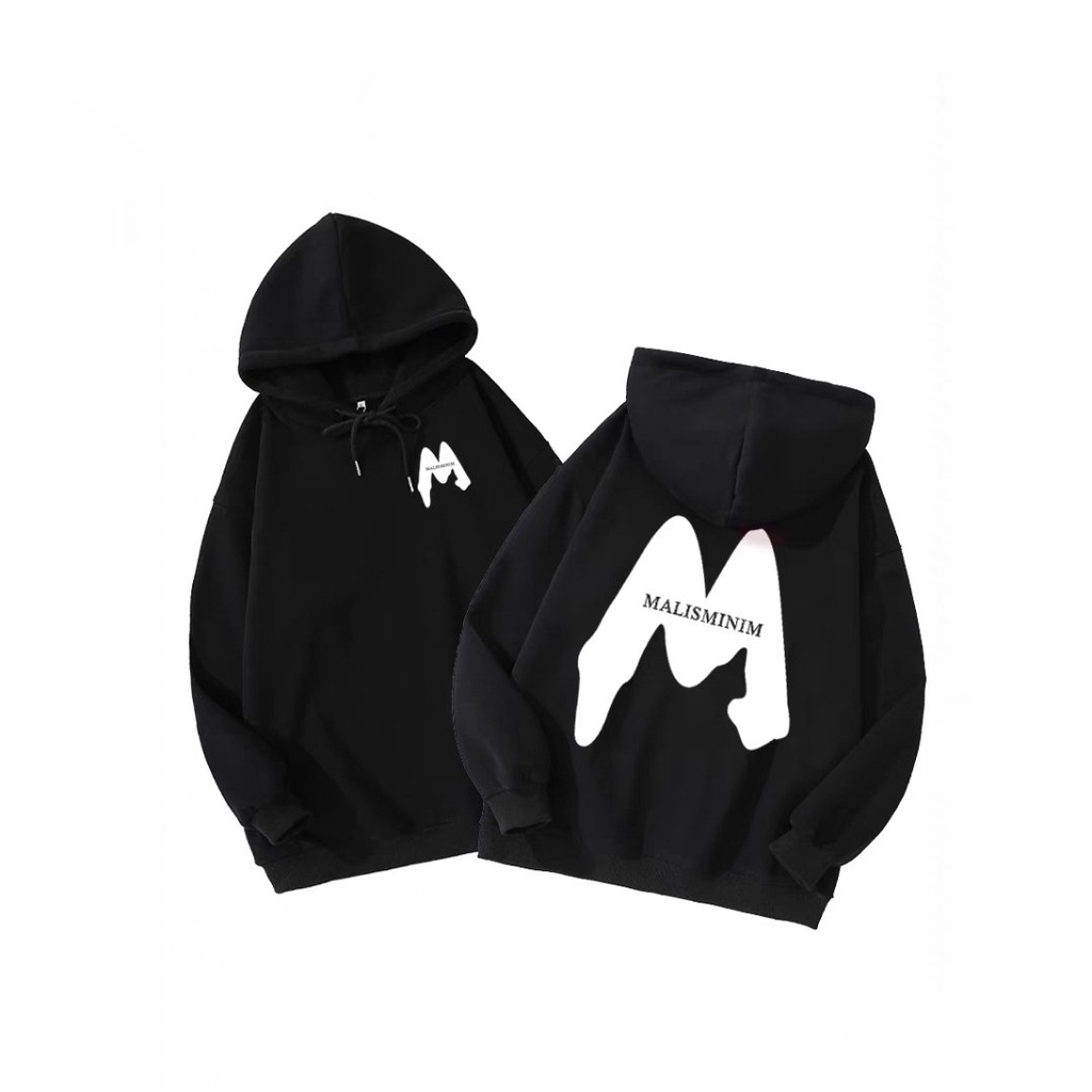 Áo hoodie chữ M minimalism basic nỉ bông cao cấp Tubee shop