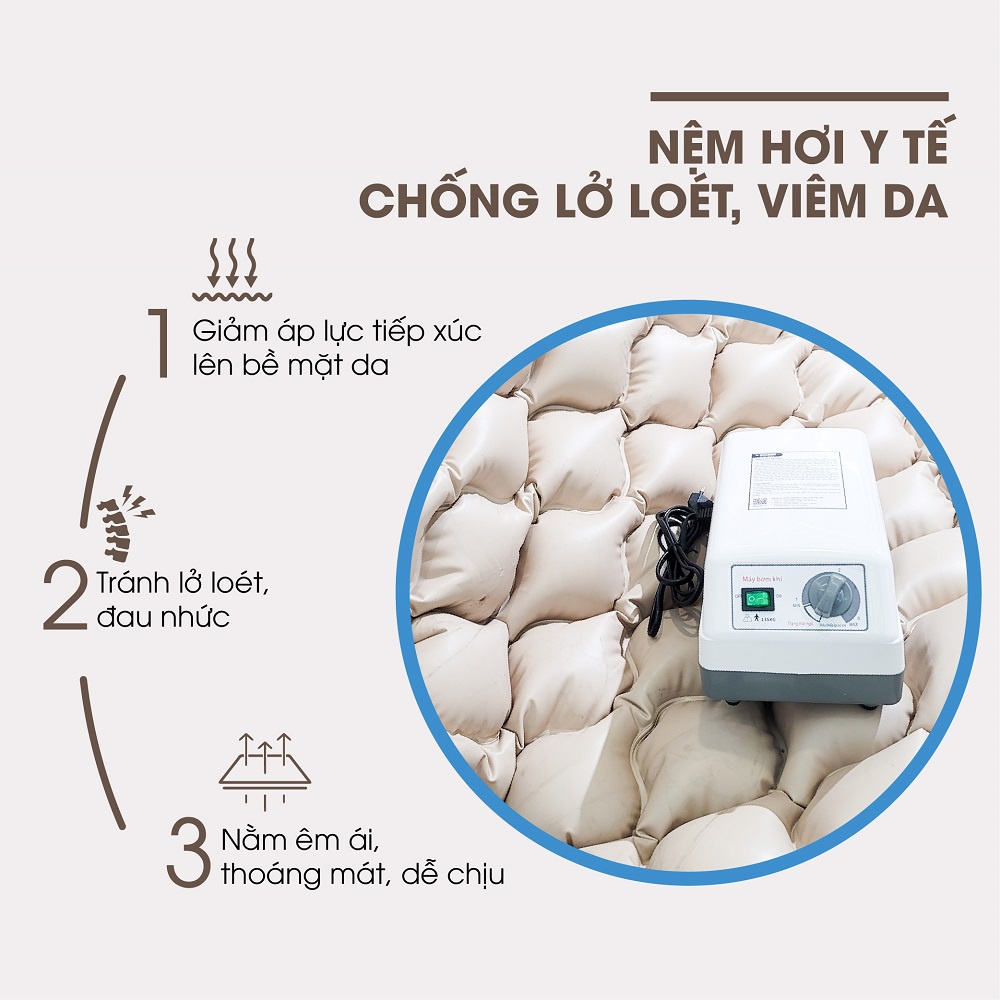 Nệm Hơi Dành Cho Người Hạn Chế Chức Năng Di Chuyển