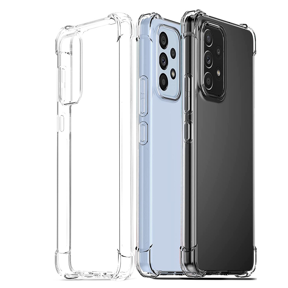 Ốp Điện Thoại Silicon Mềm Trong Suốt Có Túi Khí Chống Sốc Cho Samsung Galaxy A73 / 53 / 33 / 13 / 72 / 52 / 32 / 22 / 12 / 71 / 51 / 31