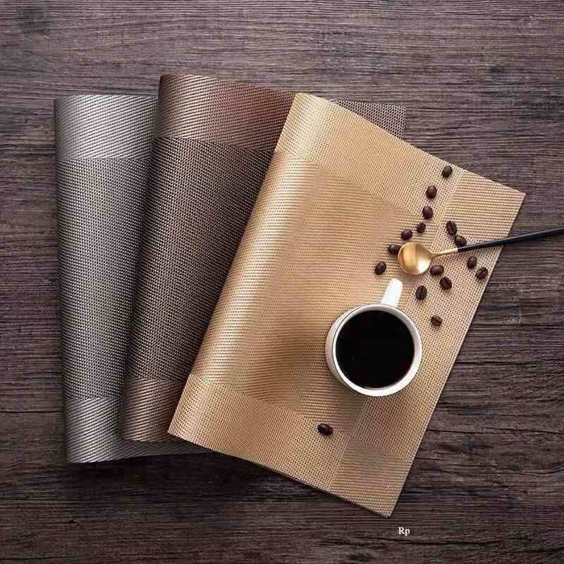 Khay lót bàn ăn cách nhiệt PVC cao cấp chống trơn trượt,Tấm Lót