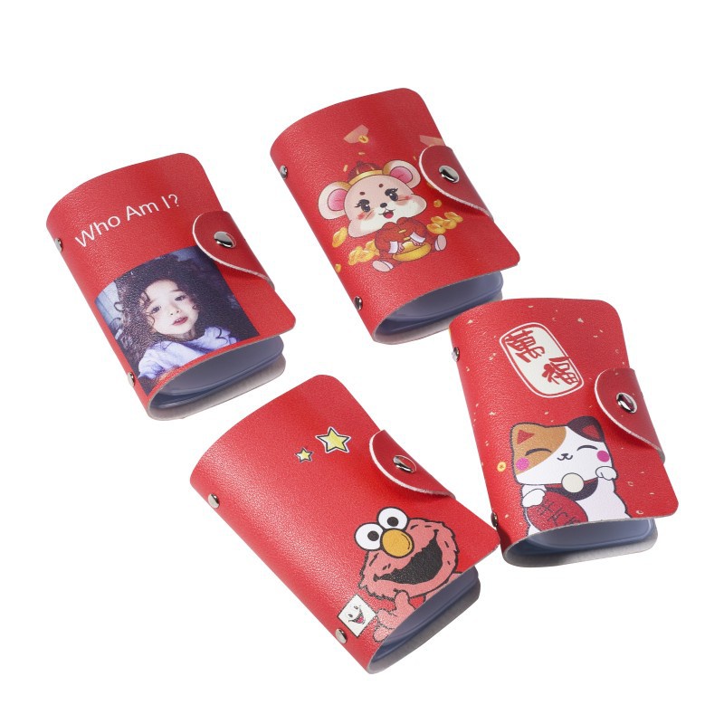 Ví Đựng Thẻ Đa Năng Cỡ Lớn In Hoạt Hình Doraemon Pikachu Dễ Thương Cho Nam Và Nữ