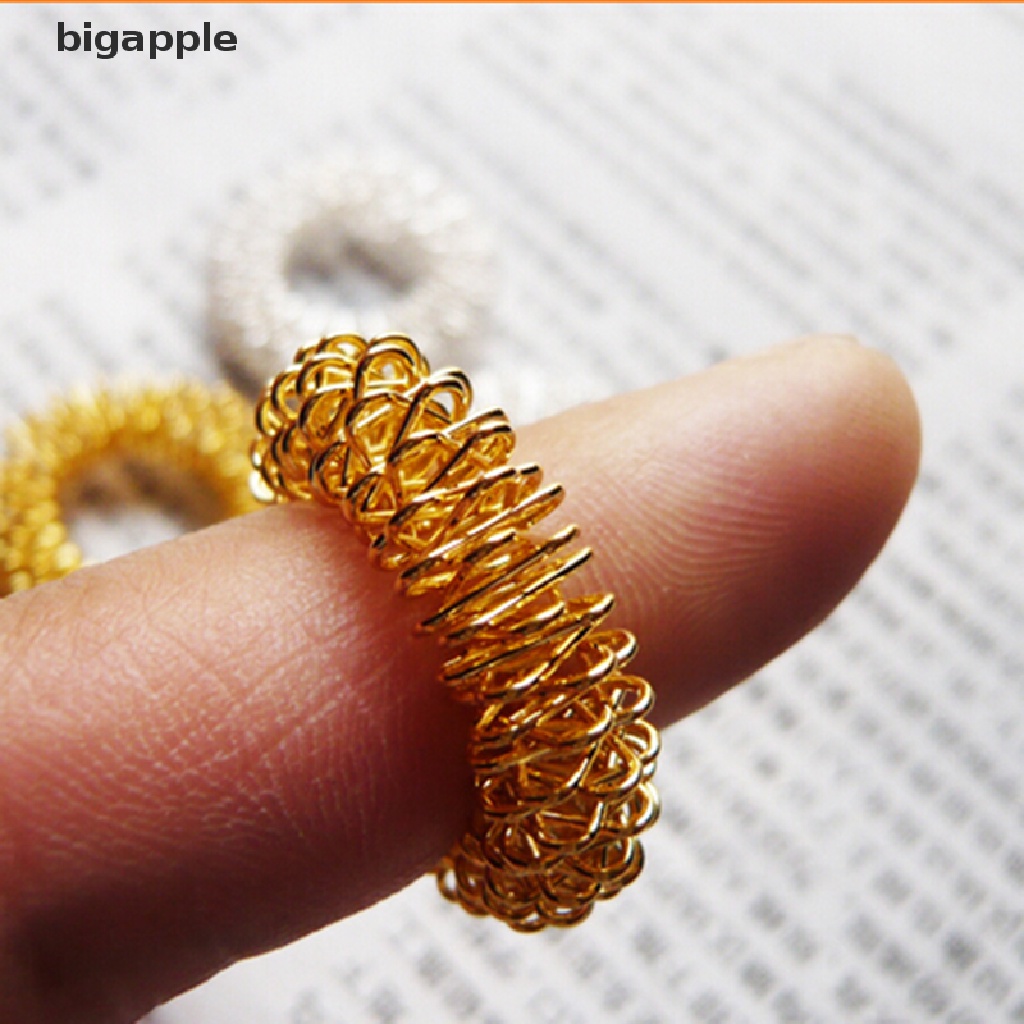 Bigapple Bán Chạy Nhẫn Châm Cứu Mát Xa Chăm Sóc Sức Khỏe Cơ Thể RDG