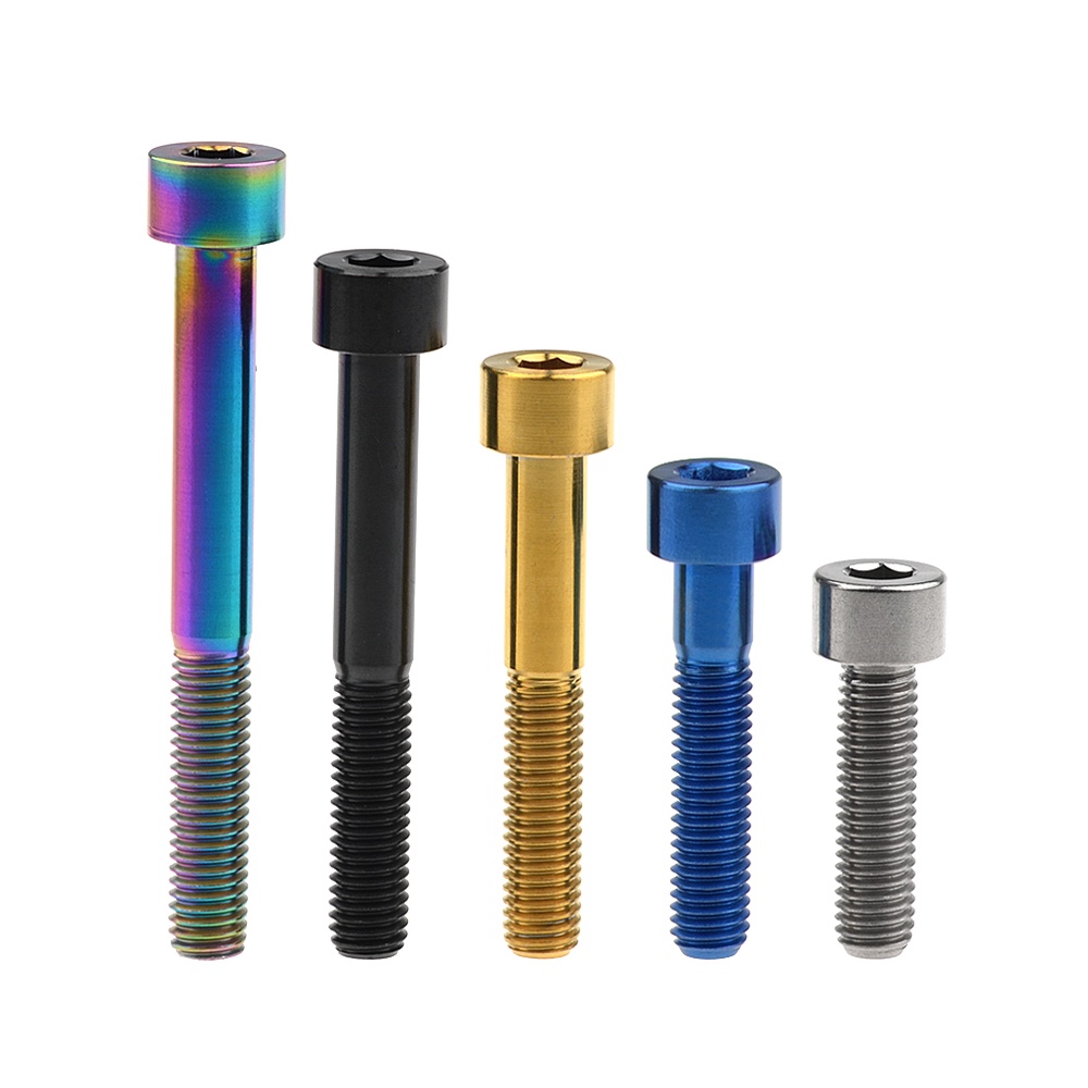 Bu Lông Lục Giác M8X15 20 25 30 35 40 45 50 60 70mm Bằng Titan Cho Xe Đạp Xe Hơi Xe Máy