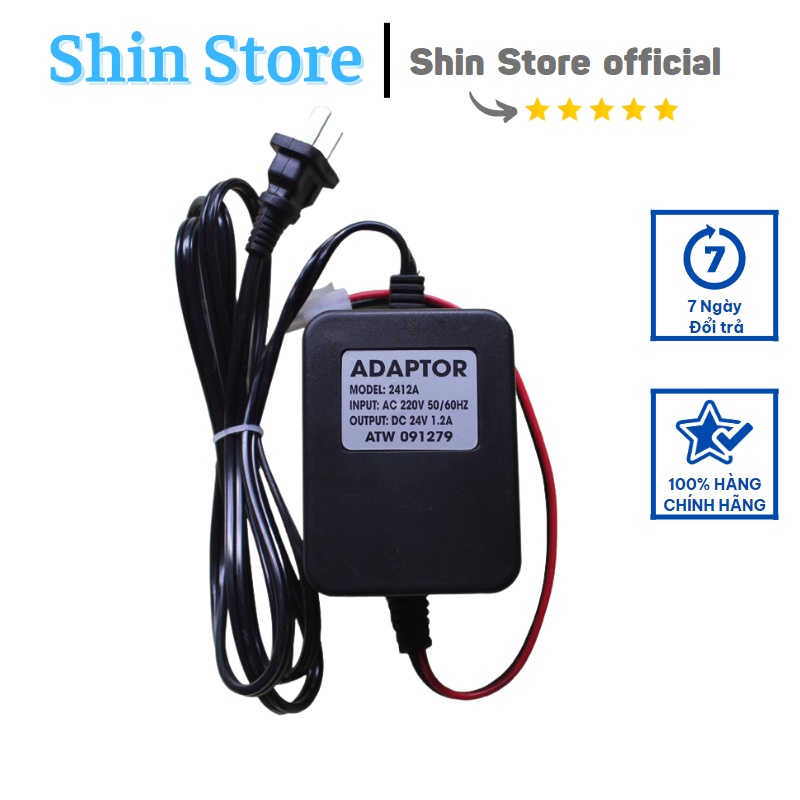 Cục nguồn ADAPTER 24V-1.2A ( Nguồn máy phun sương) -SHINSTORE