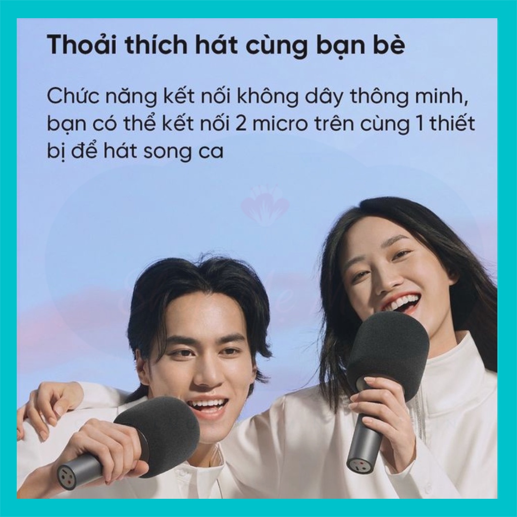 Micro karaoke Xiaomi MIJIA K - microphone kèm loa âm thanh Bluetooth
