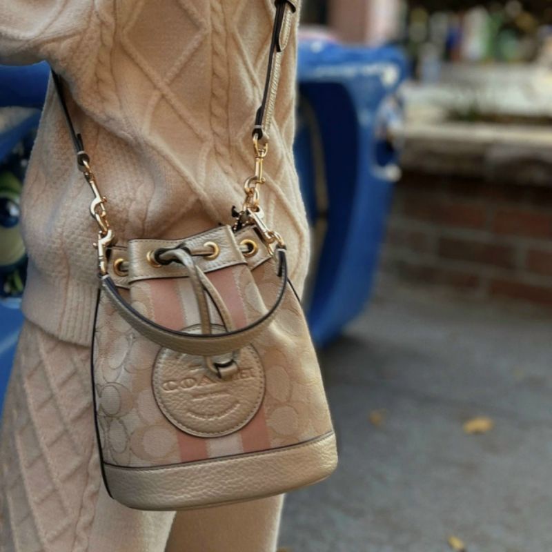 Túi C0ach bucket mini xinh xắn