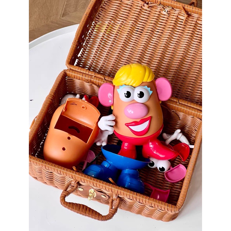 Mr. Potato Head Playskool Đồ Chơi Đầu Trứng Quà Tặng Lắp Ráp Vui Nhộn Bộ Sưu Tập Búp Bê Khoai Tây Bà Chủ Sở Thích