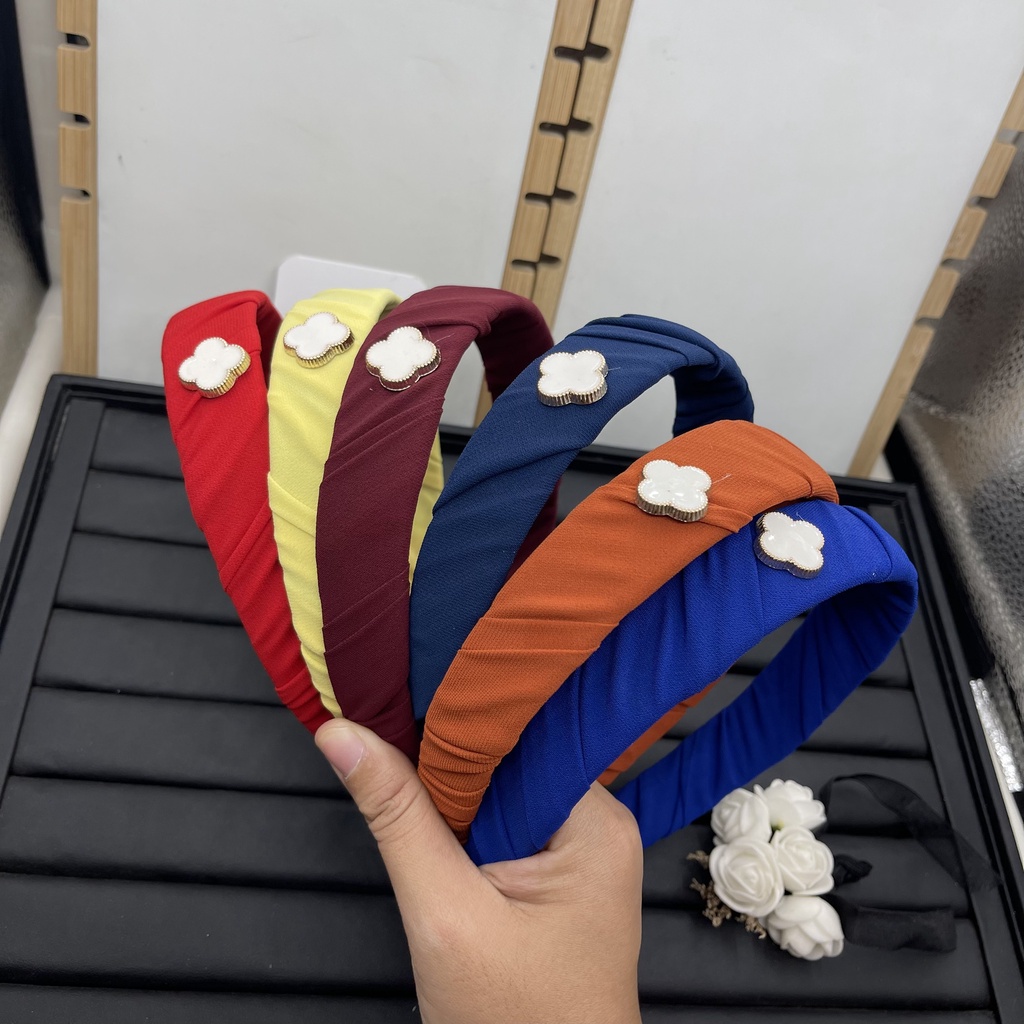 Cài tóc vải